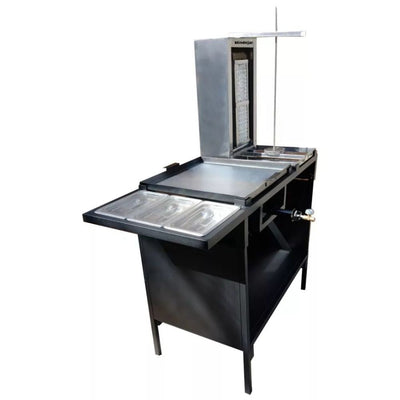 MUEBLE PASTORERO KITCHENMAX STORE MLM1727675608 | Mueble Pastorero | Acero | Taquería Restaurante Cenaduría