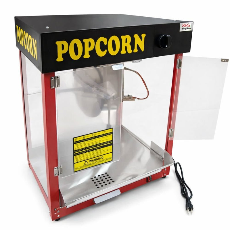 PALOMERA KINGSTAR MPKG | Máquina para Palomitas | Gas | Cine Dulceria Eventos | Palomera Máquina de Palomitas Carro de Palomitas Popcorn Comercial Acero Inoxidable Cine Eventos Fiestas Infantiles Circo Dulcería Plaza Comercial Negocio