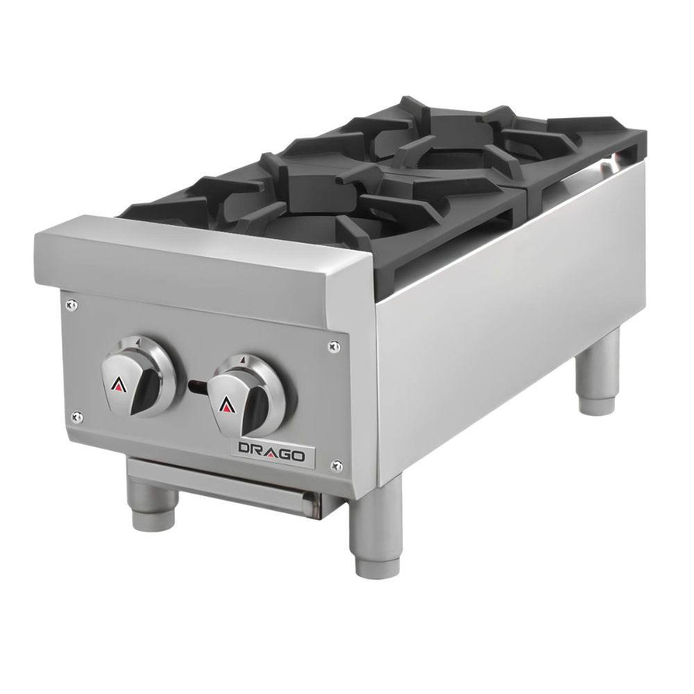 DRAGO CG-20 | Parrilla | Restaurante Hotel Comedor | 2 Quemadores | Charola antiderrame | Gas | Acero Inoxidable | Parrilla Tacos de asada AYB Hotel Boutique Resort Brunch Cafetería Desayunos Comida económica Tianguis Puesto Tacos Garnachas Comida callejera Comida corrida Comedor publico Comedor industrial Puesto comida Taquiza Bistró Buffet Catering Comisariato Italiano