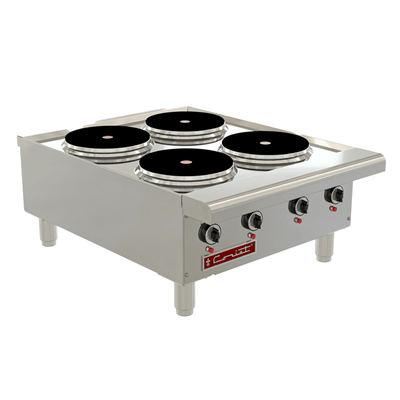 PARRILLA CORIAT PCV-4-E | Parrilla | 4 Quemadores | Eléctrico | Acero Inoxidable | Local Bistro Cenaduria