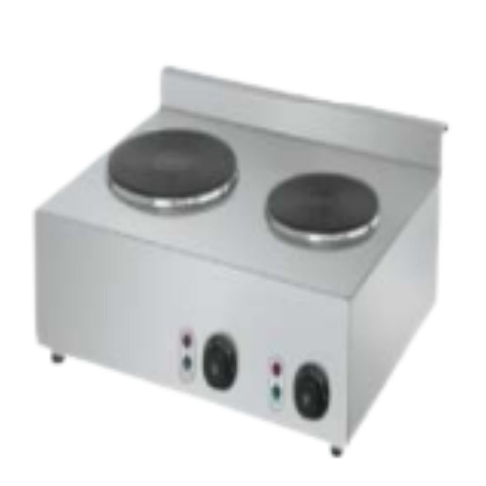 PARRILLA KEITER KREPPSLAND METHSC-2205 | Parrilla Doble de Inducción |  Acero Inoxidable | Restaurante Cocina Industrial Hotel