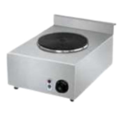 PARRILLA KEITER METHSC-2203 | Parrilla de Inducción | 25 cm | Acero Inoxidable | Restaurante Cocina Industrial Hotel