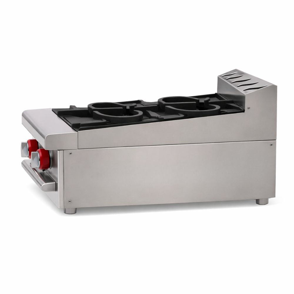 PARRILLA DELTA 1-2 V | Parrilla | Frente 30.5 cm | 2 Quemadores | Cafetería Restaurante Hotelería Cocinas Industriales Hospitales Hotelería Industrial Food Chef Emprende Comedores 