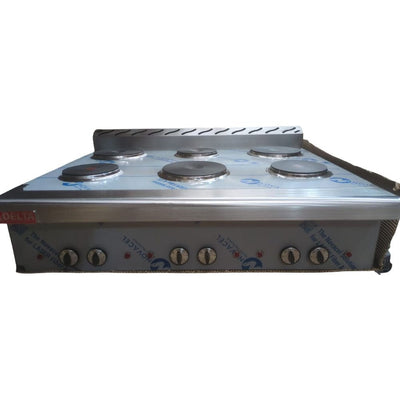 PARRILLA DELTA  3-6-E-TOP-OUTLET | Parrilla 6 Quemadores | Eléctrico | Acero | Restaurante Bistró Local
