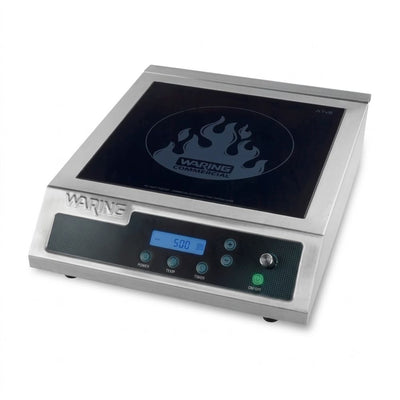 PARRILLA DE INDUCCIÓN WARING WIH400X | Parrilla de Inducción de Mostrador | 1800 W / 15 A | Restaurante Cafetería Buffet