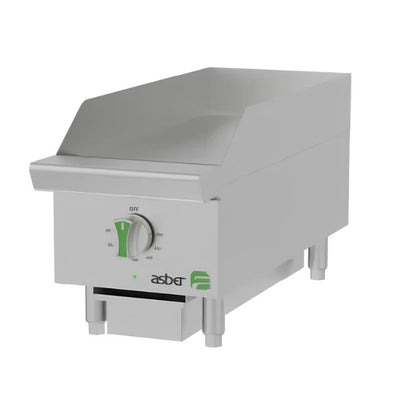 PLANCHA ASBER AETG E 12 EM | Plancha Eléctrica EMERALD LINE | 1 Resistencia | Restaurante Cafetería Carne Pollo Tacos Hamburguesas Hot Dog Tacos Barbacoa Tacos Dorados Tortas Panini Restaurante Comedor Cocina Industriales Negocio Fonda Taqueria Cenaduria 