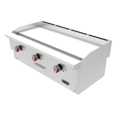 PLANCHA DRAGO PG-3 SLIM | Plancha a Gas | 3 Quemadores | Restaurante Hotel Cocina Industrial Fonda Hoteles Resorts Comida Alimentos Cocina Comercial Profesional Comedor Industrial