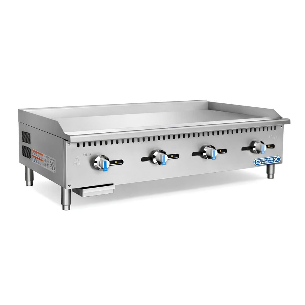 PLANCHA SOBRINOX XLRG-1200 26091101 | Plancha | Gas | Frente 120.4 cm | Cocina Industrial Restaurante