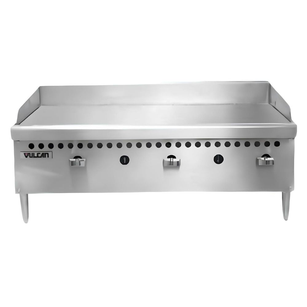 PLANCHA VULCAN VCRG36-M | Plancha | Frente 92 cm | Gas | Acero Inoxidable | Restaurante Hotel Cafetería Carne Pollo Tacos Hamburguesas Hot Dog Tacos Barbacoa Tacos Dorados Tortas Panini Restaurante Comedor Cocina Industriales Negocio Fonda Taquería Cenaduría