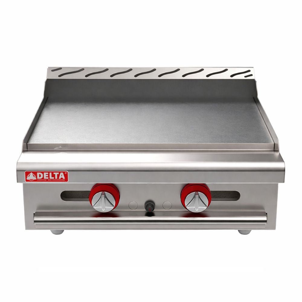 PLANCHA DELTA 2-G | Plancha | Frente 0.61 cm | Gas | Restaurante Hotel Cafeteria Restaurante Bar Cafeteria Preparacion de Alimentos