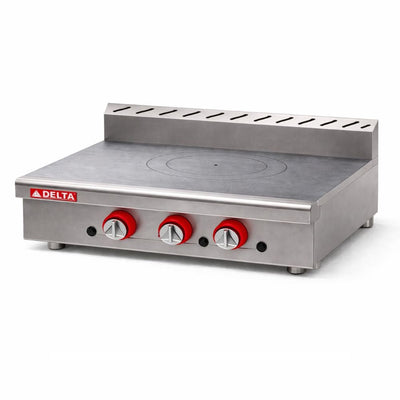 PLANCHA DELTA 2-PF TOP | Plancha Francesa | Frente 0.61 cm | Gas | Cafetería Bar Restaurante Cocina Industrial Restaurante Cocinas Fondas Restaurantes Cenadurias Comedores Industriales Preparación de Alimentos Cocción 