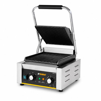 PLANCHA RHINO PLANPA-1800 | Plancha Panini Gril | Rango de Temperatura: 50° a 300 °C. | Restaurante Hotel Cafeteria