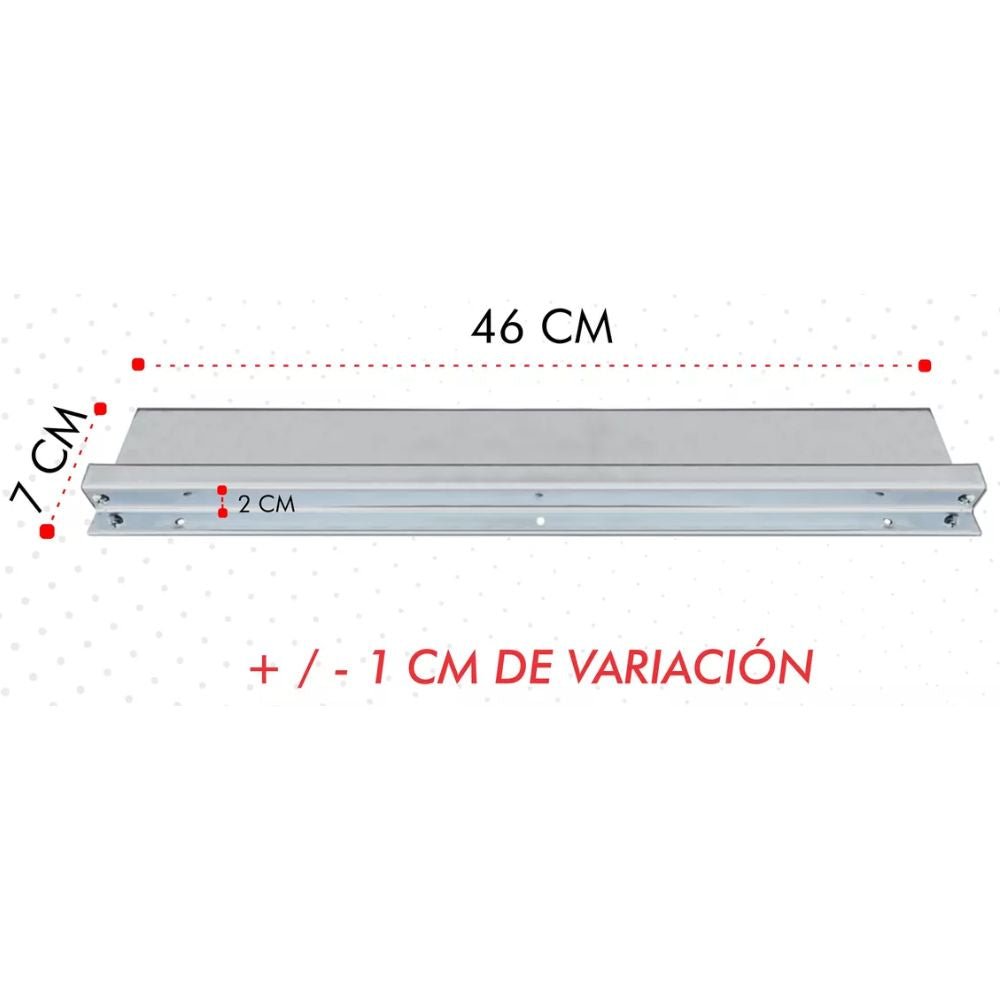 PORTA COMANDA MINDEJAL MLM1898281595 | Comandero | Frente 46 cm | Acero Inoxidable | Restaurante Cafetería Restaurantes Cocina Industrial Equipos Accesorios Cafetería Porta Comanda