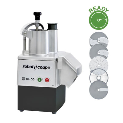 PROCESADOR DE VEGETALES ROBOT COUPE CL50E5DISCS | Procesador de Vegetales Industrial | Restaurantes Hoteles Cafeterías Comedores industriales Pizzerías Panaderías pastelerías Buffets cocinas de alto volumen Cocinas de producción centralizadas
