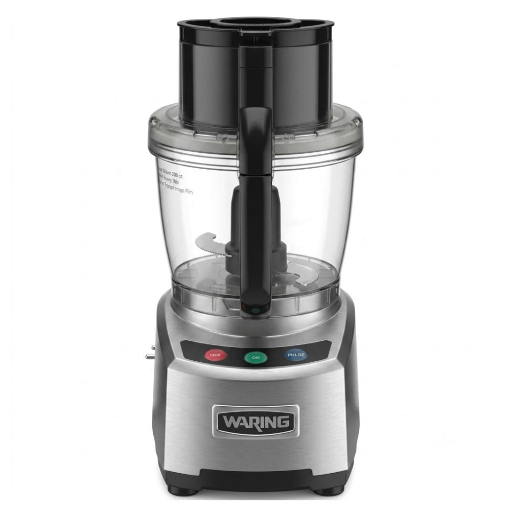 PROCESADOR DE ALIMENTOS SINERGIAS WFP16S | Procesador de Alimentos | Tazón 3.75 lts | Base Metálica | Control Touch | Cocina Industrial Restaurante Hotel | Procesador de Alimentos Cortadora de Vegetales Rebanadora Rallador Cubeteadora Comercial Industrial Acero Inoxidable Restaurante Cocina Industrial Hotel Banquetes