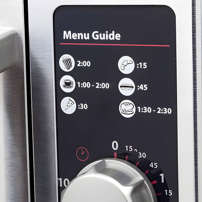 Horno Amana RCS10DSE, en acero inoxidable.