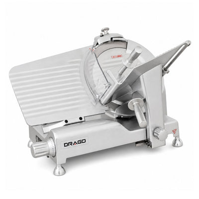 REBANADORA DRAGO REB-300-E | Rebanadora con Cuchilla de Engrane | Diámetro de Cuchilla: 30 cm | Carnicería Charcutería Cremería