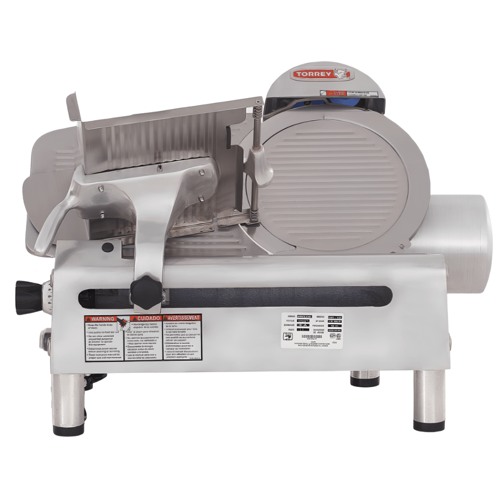 REBANADORA TORREY RMS-330DC 0RMS330DC | Rebanadora de Carnes | Acero Inoxidable | Hotel Carnicería Cocinas industriales | Rebanadora de Carnes Frías Cortadora de Carne Embutidos Jamón Queso Industrial Automática Acero Inoxidable Carnicería Charcutería Cremería Restaurante Salchichonería
