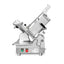 REBANADORA RHINO REBEN-350 | Rebanadora de Engranes para Carne Semi Congelada | Diámetro de Cuchilla: 350 mm | Restaurante Carnicería Cocina Industrial | Rebanadora de Carnes Frías Cortadora de Carne Embutidos Jamón Queso Industrial Automática Acero Inoxidable Carnicería Charcutería Cremería Restaurante Salchichonería