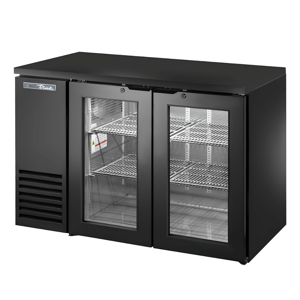 REFRIGERADOR BAJO BARRA TRUE TBB-24GAL-48G-HC-LD | Refrigerador Bajo Barra | 2 Puertas | 4 Estantes | Restaurante Bar Cafetería | Refrigerador Contra Barra Cervecero Enfriador de Bebidas Bajo Barra Botellero Exhibidor Acero Inoxidable Bar Cantina Restaurante Cervecería Antro Negocio