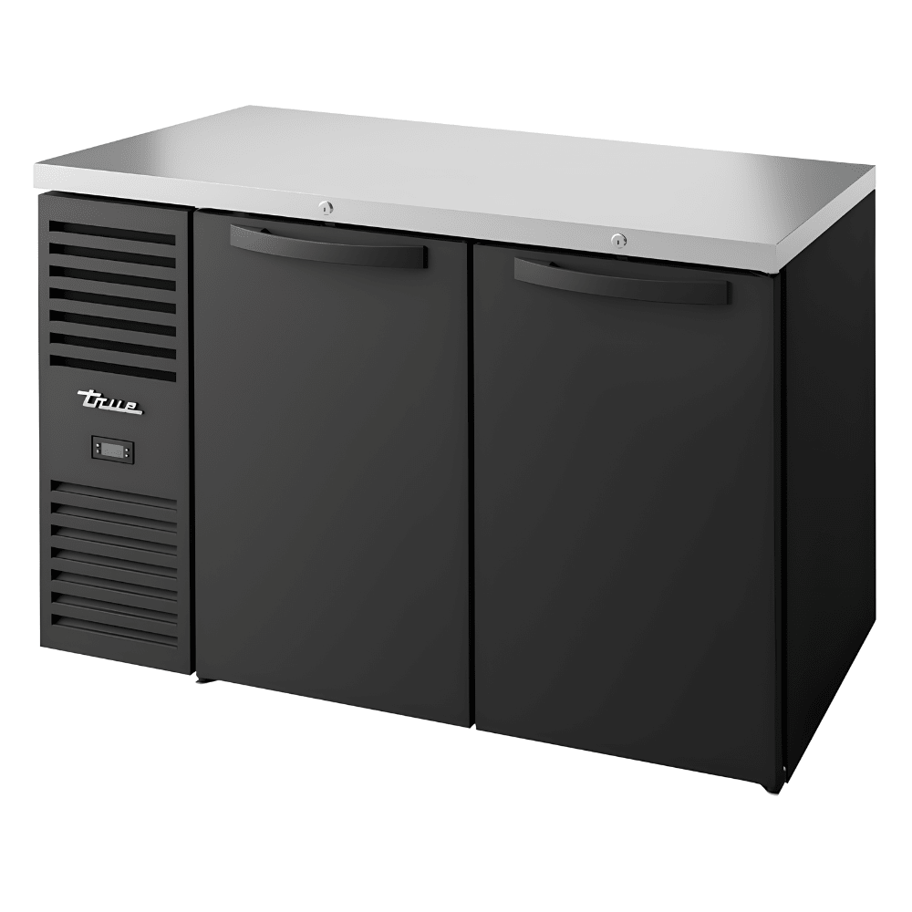 REFRIGERADOR BAJO BARRA TRUE TBR52-RISZ1-L-B-SS-1 | Refrigerador Bajo-Barra | 2 Puertas | Acero Inoxidable | Restaurante Bar Cafetería | Mesa de Trabajo Refrigerada Refrigerador Bajo Mostrador Bajo Barra Conservador Cocina Fría Acero Inoxidable Restaurante Cafetería Cocina Industrial Bar Cremería Hotel
