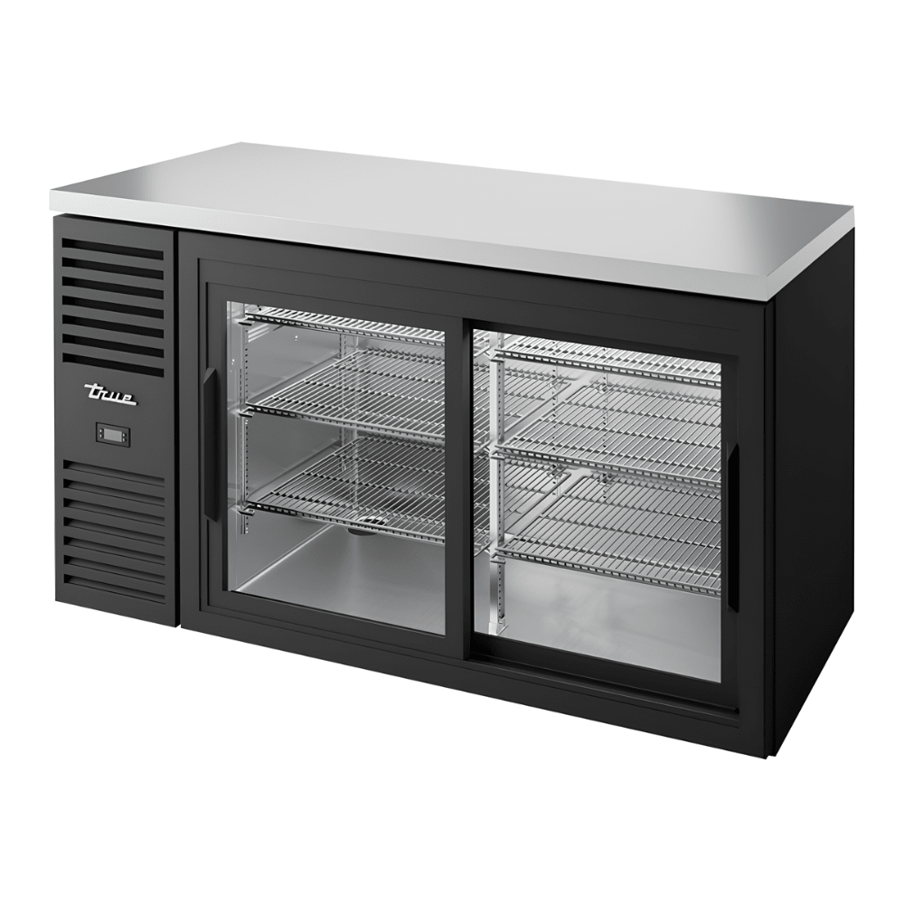REFRIGERADOR BAJO BARRA TRUE TBR60-RISZ1-L-B-11-1 | Refrigerador Bajo Barra | 2 Puertas | 6 Estantes | Acero Inoxidable | Restaurante Bar Cafetería | Refrigerador Contra Barra Cervecero Enfriador de Bebidas Bajo Barra Botellero Exhibidor Acero Inoxidable Bar Cantina Restaurante Cervecería Antro Negocio