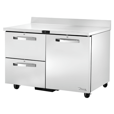 REFRIGERADOR BAJO MOSTRADOR TRUE TWT-48D-2-HC~SPEC3 | Refrigerador con Cajones | 2 Cajones | 1 Puerta | Restaurante Bar Cocina Industrial