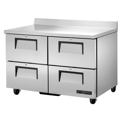 REFRIGERADOR BAJO MOSTRADOR TRUE TWT-48D-4-HC | Refrigerador con Cajones | 4 Cajones | Restaurante Bar Cocina Industrial