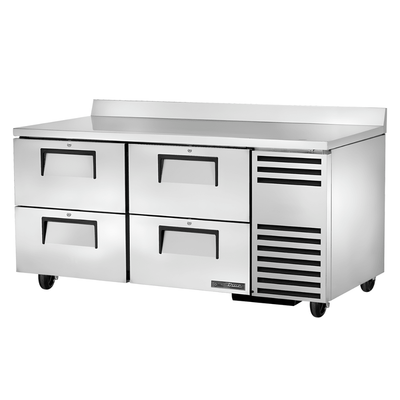 REFRIGERADOR BAJO MOSTRADOR TRUE TWT-67D-4-HC  | Refrigerador | 4 Cajones | Restaurante Bar Cocina Industrial
