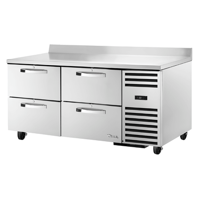 REFRIGERADOR BAJO MOSTRADOR TRUE TWT-67D-4-HC~SPEC3 | Refrigerador | 4 Cajones | Restaurante Bar Cocina Industrial