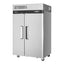 REFRIGERADOR CONGELADOR TURBO AIR M3RF452N | Refrigerador y Congelador de Montaje Superior | 2 Puertas Sólidas | Temperatura Dual | Cocina Industrial Restaurante
