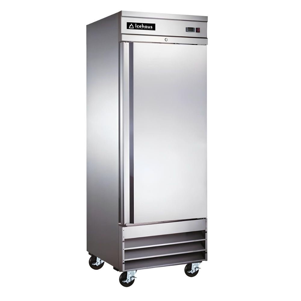 ICEHAUS REFRIGERADOR RV-1PS-SS-01 | Refrigerador | Hotel Carnicería Abarrotes | Vertical | 1 Solida | 650 Litros | Acero Inoxidable | Lácteos Industrial Cocina Cremería Comercios Insumos Hotel Panadería Refresquero Latas Bar Tiendas Bistró Restaurante Carnicería Abarrotes 