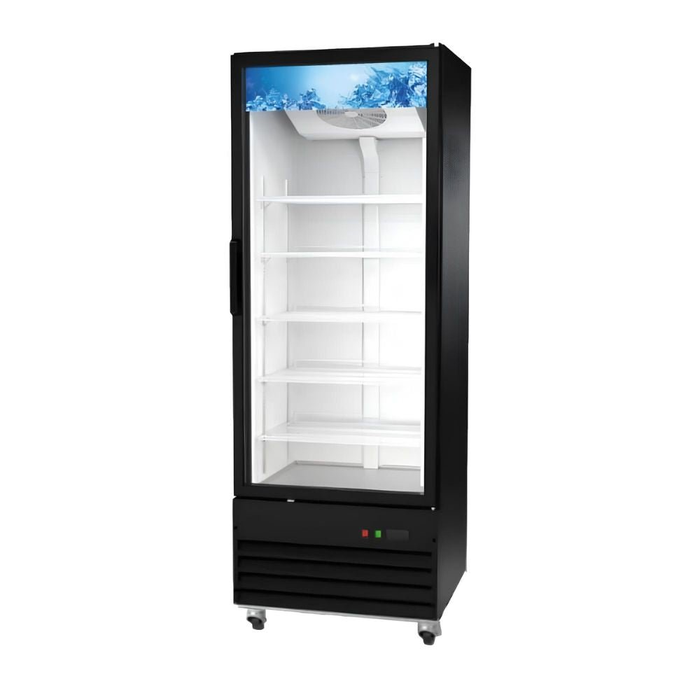 REFRIGERADOR ICEHAUS RVC-1PC-530 | Refrigerador Vertical Comercial Merchandisers | 530 L 18.7 ft3 Pies Cúbicos | 1 Puerta | Super Mercado Tienda Restaurante Lácteos Industrial Cocina Cremería Comercios Insumos Carnicería Hotel Panadería Refresquero Latas Bar Abarrotes Tiendas Abarrotes Bistro 