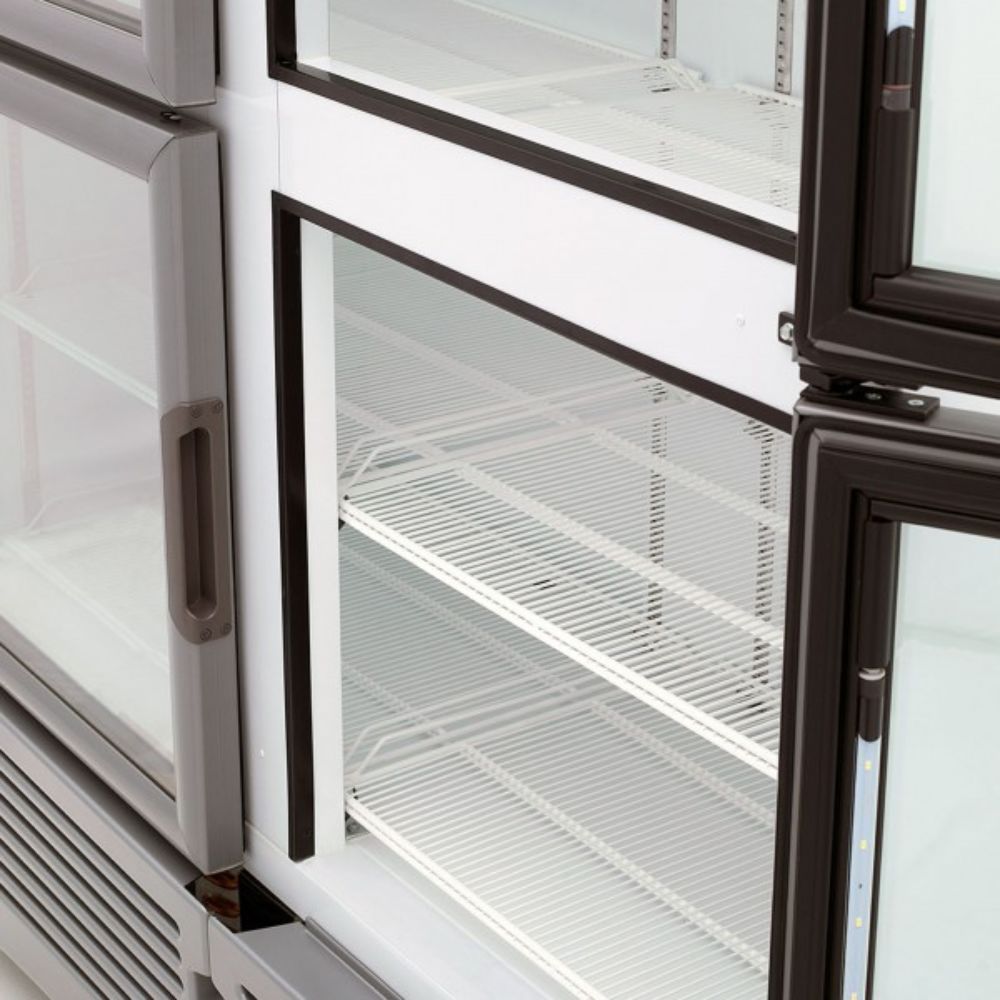 REFRIGERADOR IMBERA 1023530VRQ35D | Refrigerador Vertical | 4 Puertas Cristal | 35 Pies Cúbicos | Cremería Comercios Carnicería Abarrotes Latas Bar Restaurante Lácteos Industrial Cocina Insumos Hotel Panadería Refresquero.