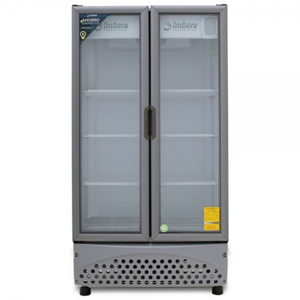 REFRIGERADOR IMBERA 1023540VRD26D | Refrigerador Vertical | 2 Puertas Cristal | 26 Pies Cúbicos |Carnicería Abarrotes Cremerías Pastelerías Comercios Insumos Hotel Panadería Refresquero Latas Restaurante Lácteos Industrial Abarrotes Cocina.