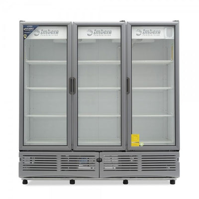 REFRIGERADOR IMBERA 1023871G3T72D | Refrigerador Vertical | 3 Puertas Cristal | 72 Pies Cúbicos |Cremerías Abarrotes Carnicería Bar Tiendas Comercios Insumos Hotel Panadería Refresquero Latas Restaurante Lácteos Industrial Cocina.