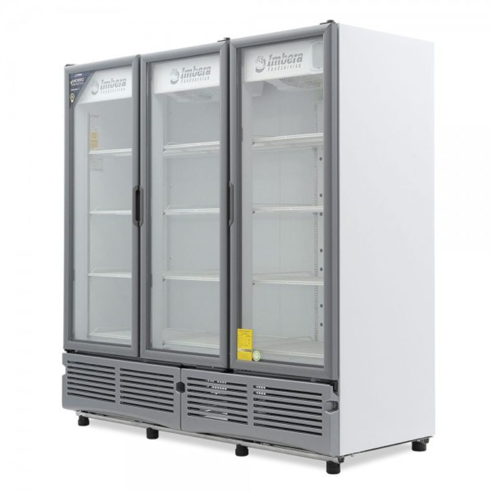 REFRIGERADOR IMBERA 1023871G3T72D | Refrigerador Vertical | 3 Puertas Cristal | 72 Pies Cúbicos |Cremerías Abarrotes Carnicería Bar Tiendas Comercios Insumos Hotel Panadería Refresquero Latas Restaurante Lácteos Industrial Cocina.