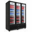 REFRIGERADOR IMBERA 1030652 G342 3P | Refrigerador Vertical | 3 Puertas Cristal | 42 Pies Cúbicos | Refresquero Cremerías Carnicería Abarrotes