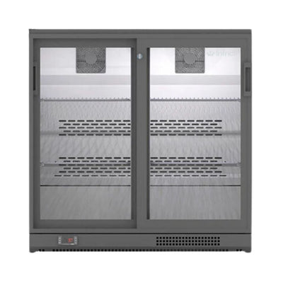 REFRIGERADOR INFRICO ERV25C | Refrigerador Back Bar Horizontal | 220 Litros | 2 Puertas | Cocina Industrial Restaurante Hotel Bar Restaurante Cafeteria Cocina Industrial Refrigerar Bajo Barra Conservar Comedor