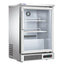 Refrigerador Migsa SG160, 160 litros., en acero inoxidable.