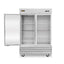 REFRIGERADOR RHINO REVECRI-47 | Refrigerador Vertical | 2 Puertas Cristal | Capacidad: 41.3 Pies Cúbicos | Cocina Hotel Restaurante