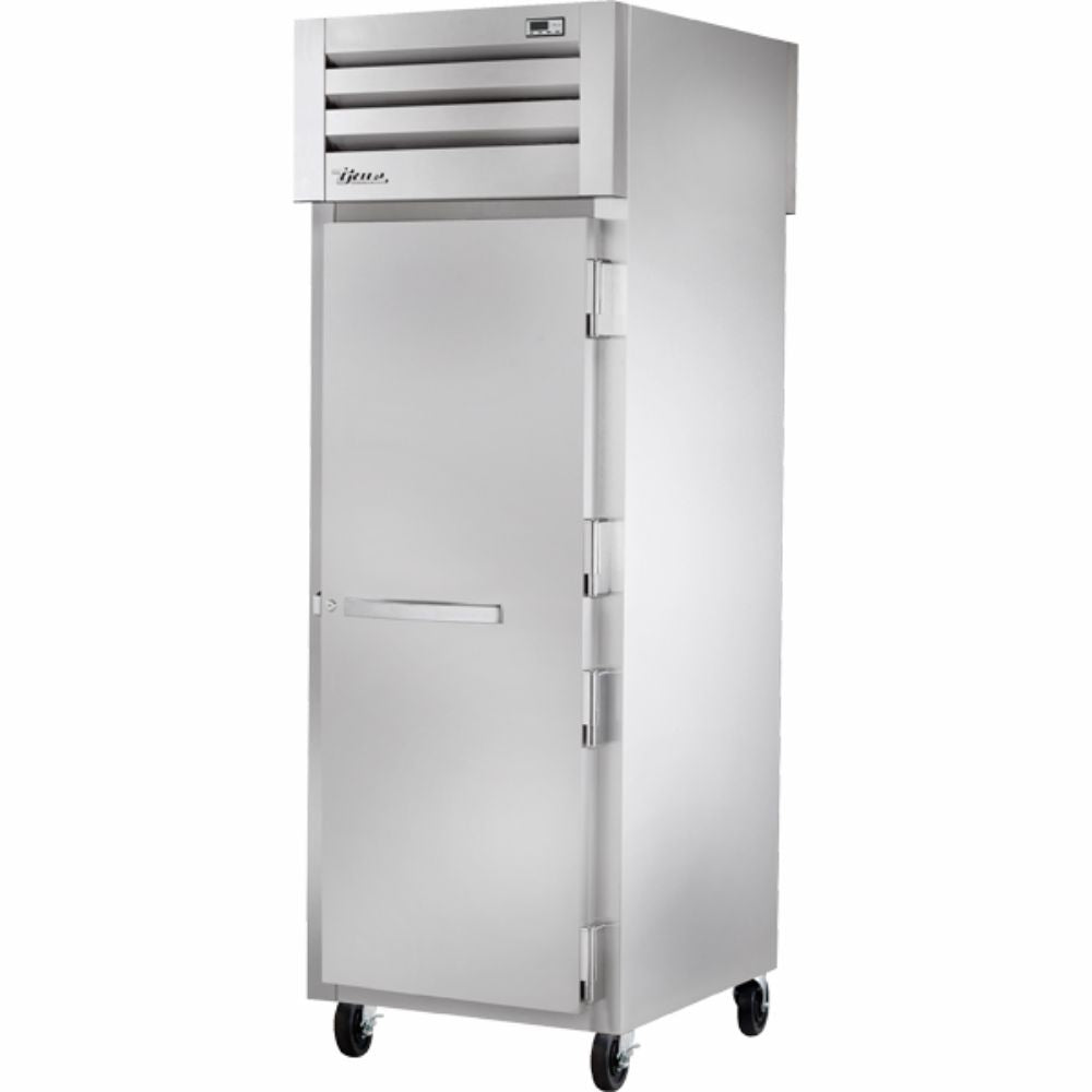 REFRIGERADOR TRUE STG1RPT-1S-1G-HC | Refrigerador Vertical | 1 Puerta Solida | Acero Inoxidable Aluminio | Cocina Restaurante Industrial Restaurante Lácteos Industrial Cocina Cremería Comercios Insumos Carnicería Hotel Panadería Refresquero Latas Bar Abarrotes 