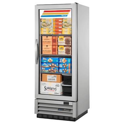 REFRIGERADOR TRUE T-12FG-HC~FGD01 | Refrigerador Vertical | 1 Puerta | 3 Estantes | Acero Inoxidable | Restaurante Lácteos Industrial