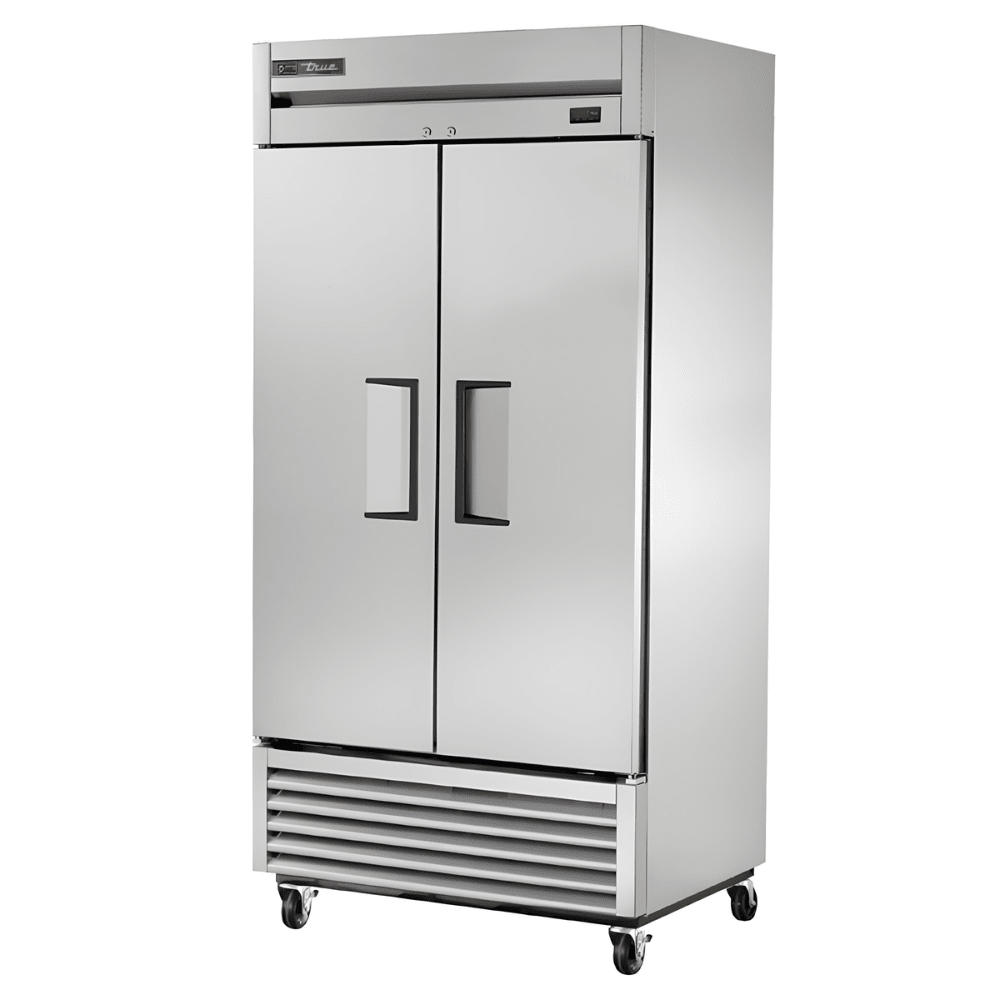 REFRIGERADOR TRUE T-35F-HC| Refrigerador Vertical | 2 Puertas | 6 Estantes | Acero Inoxidable | Restaurante Lácteos Industrial | Refrigerador Vertical Comercial Conservador Enfriador Exhibidor de 1 2 3 Puertas Acero Inoxidable Restaurante Cocina Industrial Cremería Carnicería Abarrotes Hotel Negocio