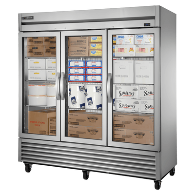 REFRIGERADOR TS-72FG-HC~FGD01 | Refrigerador Vertical | 3 Puertas | 9 Estantes | Acero Inoxidable | Restaurante Lácteos Industrial