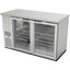 REFRIGERADOR ASBER ABBC-24-48-G HC / SG-HC | Refrigerador Contra Barra | 2 Puertas Cristal | Acero Inoxidable | Vinil y Acero | Horizontal | Tienda Conveniencia Bebidas | Refrigerador Contra Barra Cervecero Enfriador de Bebidas Bajo Barra Botellero Exhibidor Acero Inoxidable Bar Cantina Restaurante Cervecería Antro Negocio