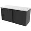 REFRIGERADOR ASBER ABBC-68 HC / S-HC | Refrigerador Contra Barra | 2 Puertas Solidas | Acero Inoxidable | 4 Parrillas | Eléctrico | Bar Barras Hotel |l Restaurante Cafetería Bar Bebidas Frías 