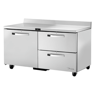 REFRIGERADOR BAJO MOSTRADOR TRUE TWT-60D-2-HC~SPEC3  | Refrigerador | 1 Puerta | 2 Cajones | 2 Estantes | Restaurante Bar Cocina Industrial