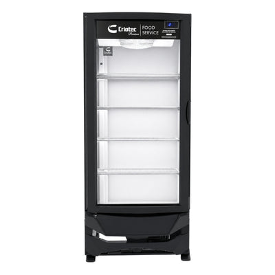 REFRIGERADOR CRIOTEC CFX-08 | Refrigerador Exhibidor Vertical | Puerta de Cristal | 7.68  Pies Cúbicos | Supermercados Minisúpers Tiendas de conveniencia Abarrotes Carnicerías Cremerías Tiendas de lácteos Tiendas de bebidas Panaderías Pastelerías Cafeterías Restaurantes Tiendas de alimentos preparados Hoteles Áreas de autoservicio.