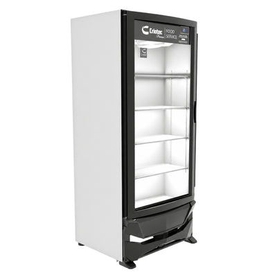 REFRIGERADOR CRIOTEC CFX-08 | Refrigerador Exhibidor Vertical | Puerta de Cristal | 7.68  Pies Cúbicos | Supermercados Minisúpers Tiendas de conveniencia Abarrotes Carnicerías Cremerías Tiendas de lácteos Tiendas de bebidas Panaderías Pastelerías Cafeterías Restaurantes Tiendas de alimentos preparados Hoteles Áreas de autoservicio.